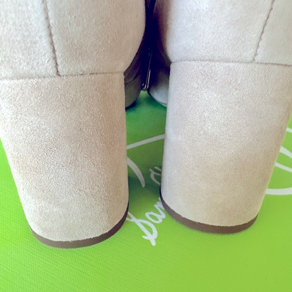 Sam Edelman NEW Suede Block Heel Ankle Boots Never worn. S 7.5 - Picture 5 of 7